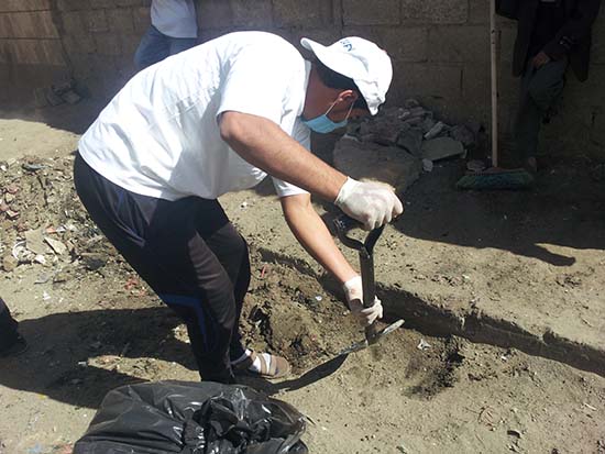 iEARN-Yemen Cleaning Day in Sana'a